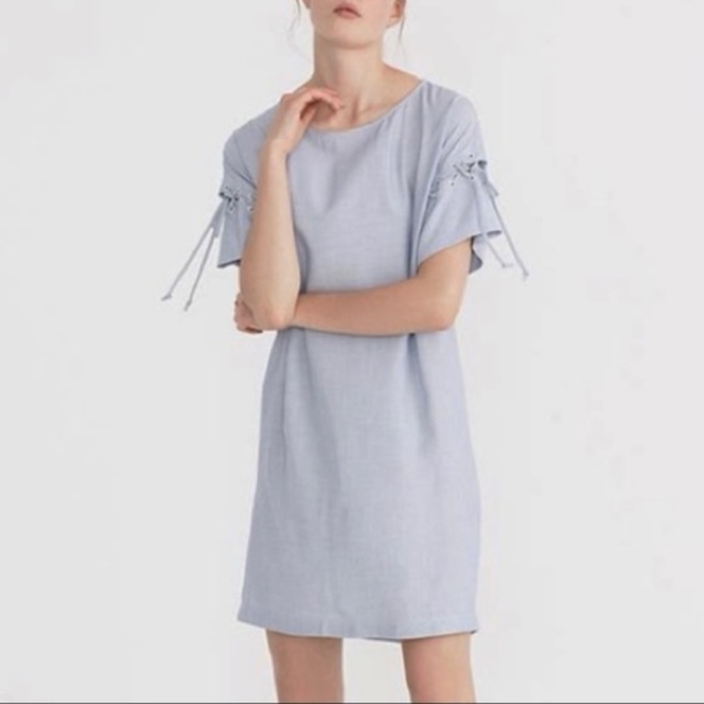 NWT Madewell Blue and White Striped Dress